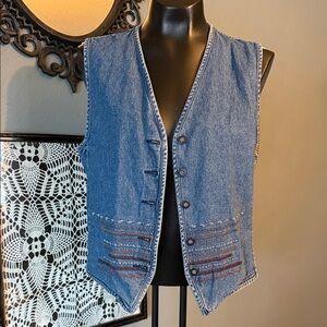 First issue vintage Blue Denim Women's Vest